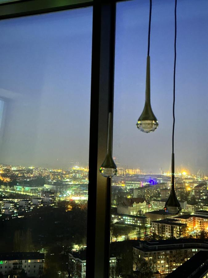 Apartment White Sky 20 Hanza Tower- Free Parking Stettin